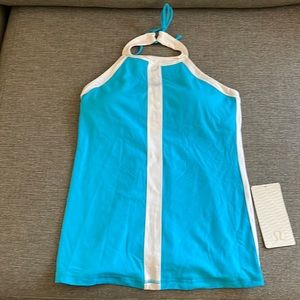 Lululemon Halter top with built in bra size 8